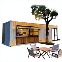 Nouveau modèle CM120 de kiosque en bois de style 'Net Red' pour thé au lait, café et services postaux, personnalisable, conception gratuite, maison en EPS