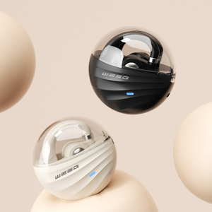 2024 gran oferta de auriculares sobre la oreja con ganchos para la oreja, auriculares de conducción ósea de aire baratos y buenos con tiempo de reproducción total de 16 horas - Product Image 4