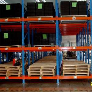 כבד-דינמי זרימת מזרן זחל פיצוח 5 רולר פלדה מוגן אבקה מצופה מחסן אחסון מדפים - Product Image 1