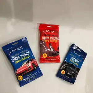 Private Label Car Auto Cleaning Wet Wipes
