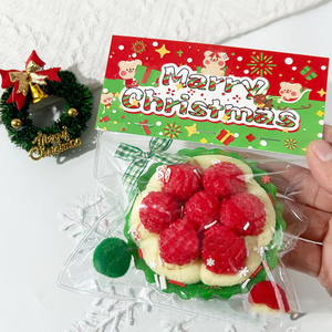 Balles anti-stress de Noël Kawaii pour enfants et adultes, décorations de bureau, jouets sensoriels moelleux en caoutchouc, cadeaux de fête - Product Image 2
