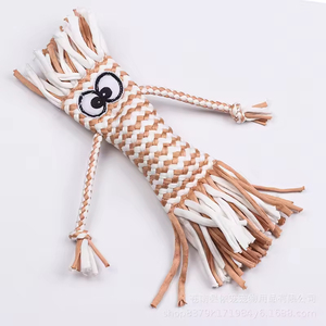 Jouet à mâcher durable en corde de coton pour chien, en forme de Jackstraw, jouets en chanvre pour animaux de compagnie, jouets à mâcher noués pour chiens - Product Image 4