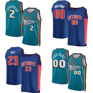 Nike Youth 2022-23 City Edition Detroit Pistons Cade Cunningham #2