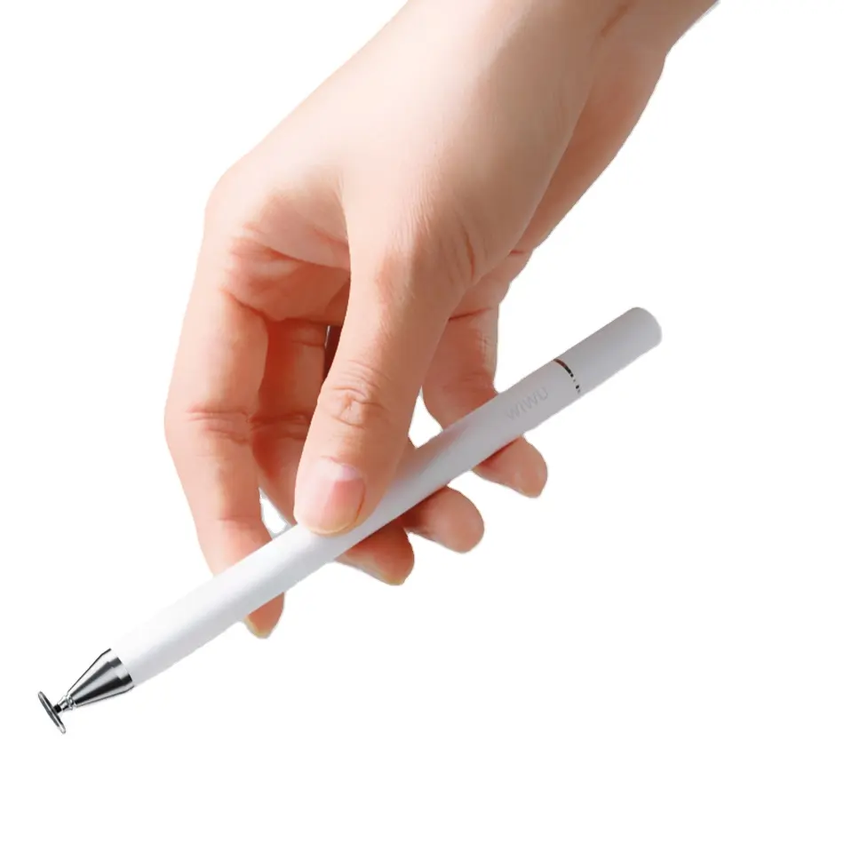 WiWU 2 in 1 universal stylus pen with ball point pen widely compatible touch screen pen without battery