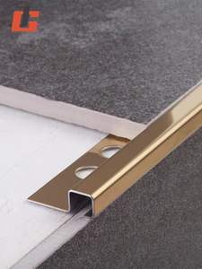 زخرفة حافة بلاط السيراميك المصقول الحديث الفولاذ المقاوم للصدأ - Product Image 3