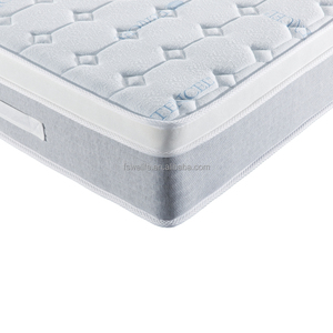 Colchón <span class=keywords><strong>de</strong></span> Muelles Ensacados Comfort Diamond en Oferta, Tamaños Individual y Matrimonial con Diseño Euro Top y Espuma Viscoelástica, 6x6, 12 Pulgadas - Product Image 3