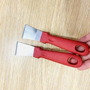 Spatule pour fond de pot, outil de dégraissage et de nettoyage des saletés, grattoir à goudron noir, grattoir à glace pour dégivrage de réfrigérateur, outil de cuisine et - Product Image 3