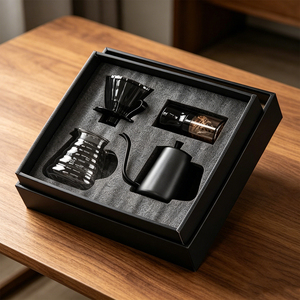 Juegos de Té y Café Turcos de Acero Inoxidable, Ecológicos, Duraderos y de Alta Calidad, Personalizables para Cafeterías, para Preparación Manual por Goteo - Product Image 4