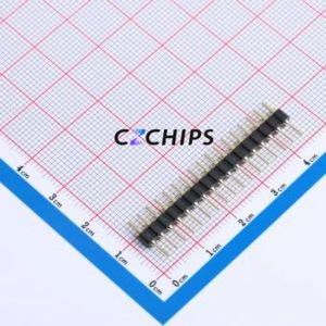 XDZ254C-1-17-Z-3.0-G1 Pin Header Through hole Component (THT),P=2.54mm Connector 1x17P 2.54mm 2.54mm Round Pin - Product Image 1