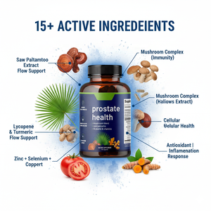 Cápsulas para la Salud de la Próstata para Hombres, Suplemento Dietético para el Tratamiento de la Próstata Masculina, Rico en Minerales - Product Image 3