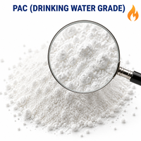 Coagulant pour la clarté de l'eau, chlorure de polyaluminium, poudre de qualité potable