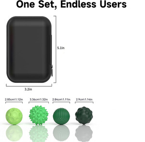 Pelota Magnética Sensorial para Terapia, Juguete Antiestrés para Adultos, Gadget de Oficina EDC, Herramienta de Masaje de Silicona para Autismo y TDAH - Product Image 5