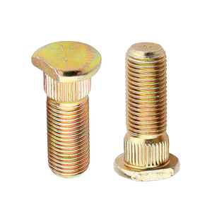 Vis de frein de roue en acier galvanisé de qualité 8.8 10.9 12.9, boulons de moyeu de roue en acier au carbone avec placage en zinc - Product Image 2