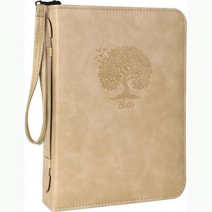 Muestra gratuita: Bolsos tote personalizados para mujer con correa para el hombro y funda para Biblia con letras de chenilla personalizadas - Product Image 4