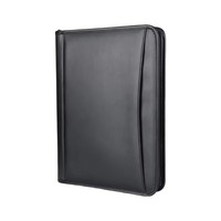 Carpeta de Presentación Ejecutiva de Cuero TSH, Marca OEM ODM, Tamaño A5, con Calculadora, Portadocumentos A4, Material PU