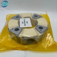 Accouplement flexible en caoutchouc HC 45H YB00000114 pour pièces de pompe hydraulique d'excavatrice Hitachi ZX200 ZX240