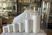 Cire de bougie perlée à base de plantes, cire de sable, vente en gros, fleur de glace violette, poudre de cire de palme, cire de soja, bougie aromatique blanche perlée pour mariage