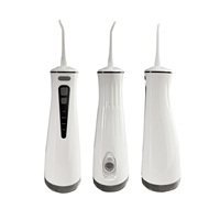Irrigateur buccal intelligent portable de haute qualité rechargeable par USB avec étanchéité IPX7 pour le nettoyage des dents à domicile et à l'hôtel