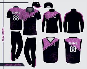 Uniforme international de cricket Sportswear Ensemble complet de cricket Col Jersey demi-manches manches longues et pantalon design personnalisé - Product Image 4