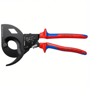 Système de ciseaux à cliquet industriels à 3 niveaux, lames en acier au carbone, poignée souple - Product Image 3