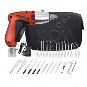 Genuine KLOM Electric KLOM Strong Electric Lock Pick Gun Door Lock Opener Tools KLOM Bump Gun Locksmith Supplies