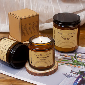 Bougie parfumée Northern Mu en cire de soja en forme de tasse, rose, aide au sommeil - Product Image 2