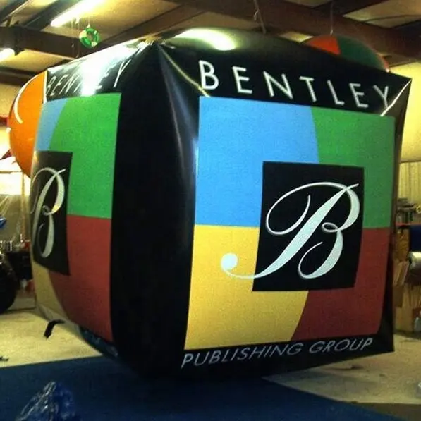 Рекламный квадратный шар, гелиевый кубический шар K7163