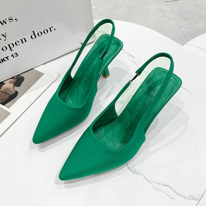 Factory Wholesale New Pointy High Summer Stiletto Heels Sandals Women for Women's Shoes - Product Image 6