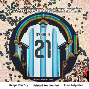 Großhandel 2026 Argentinien Fußball-Trikot Spieler-Version Fan-Version Heimtrikot Maillot De Foot T-Shirt Thailand Hohe Qualität - Product Image 1