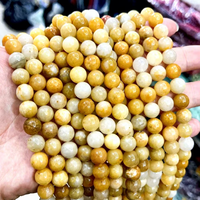 Perles en vrac en pierre naturelle 2026, perles en amazonite naturelle de 8 mm pour la fabrication de bijoux