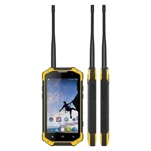 UNIWA W3 4.7 Inch Screen IP68 Waterproof UHF/VHF Walkie Talkie SmartphoneとNFC Android 4G LTE 3GB 32GB 1W UHF Walkieトランシーバー