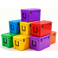 Glacière Rotomoulée Moderne 35QT Écologique et Portable avec Isolation Thermique, Anti-Fuite, Logo Personnalisé, Durable et Réutilisable