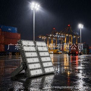 ไฟอุโมงค์ LED 120lm/W ชิป COB ตัวเรือนอะลูมิเนียมอัลลอยด์ กันน้ำ สำหรับไซต์ก่อสร้างและไฟสนามกีฬา - Product Image 1