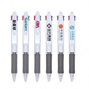 Bolígrafo Publicitario de Buena Calidad con 2 Colores de Tinta y Punta de Plástico Multicolor - Product Image 1