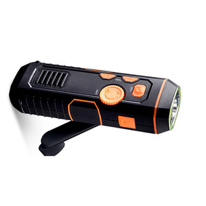 Lampe de poche portable à manivelle, lumière blanche Led, outil de survie d'urgence en plein air, Dl1009 - Product Image 5
