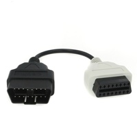 Cable adaptador de escaneo OBD macho-hembra para Fiat, paquete de cables de 4 y 6 colores, lector de códigos OBD