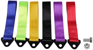 Sangle <span class=keywords><strong>de</strong></span> remorquage <span class=keywords><strong>de</strong></span> course rouge, sangle <span class=keywords><strong>de</strong></span> remorquage haute résistance, ensemble universel pour voitures, ceinture en nylon, corde <span class=keywords><strong>de</strong></span> <span class=keywords><strong>traction</strong></span>, crochets <span class=keywords><strong>de</strong></span> remorque - Product Image 3