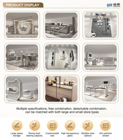 Vitrine en verre en promotion pour magasin de tabac, présentoir à cigares, étagères en bois, vitrine à tabac, humidificateur, armoire