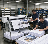 HP PageWide XL Pro 8200 42-inci Multifungsi Plotter Inkjet Warna Format Besar, Printer All-in-One Format Lebar untuk Produksi