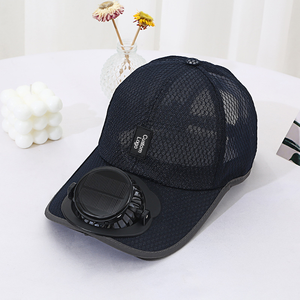 Gorra de Béisbol con Ventilador Solar para Adultos, Malla Transpirable, Protección Solar, Recargable por USB - Product Image 3