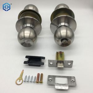 Serrure de porte à bouton tubulaire en acier inoxydable - Product Image 5