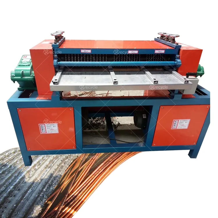 Air Conditioner Heat Sink Dismantling Copper And Aluminum Separating Machine Copper Tube Aluminum Foil Separating Machine