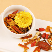 Tisane Détox Naturelle 8 Herbes (Pissenlit, Baies de Goji, Graines de Cassia, Chèvrefeuille) 140g – Détox Foie et Reins – Certifiée Intertek