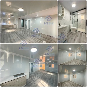 บ้านคอนเทนเนอร์สำเร็จรูปแบบขยายได้มาตรฐานออสเตรเลีย ขนาด 40 ฟุต 20 ฟุต 1 2 3 4 5 ห้องนอน บ้านเคลื่อนที่หรูหรา ราคาประหยัด บ้านพักสำหรับผู้สูงอายุ - Product Image 4