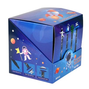 Penna Gel Cancellabile Blu per Bambini O&Q, Sensibile al Calore, 0.5mm, Tema Spaziale, per Ufficio e Scuola, Logo Personalizzabile - Product Image 6