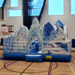 <span class=keywords><strong>Castillo</strong></span> Inflable con Tobogán, Combo <span class=keywords><strong>de</strong></span> Juegos Inflables para Exteriores, Hpfburg Rutsche - Product Image 4