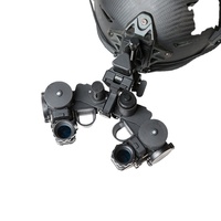 FMA AN/PVS-21 Low Profile NVG Kinerja Tinggi Taktis Nilon Hitam 8X Pembesaran Tinggi Aksesoris Terpasang di Helm Grosir