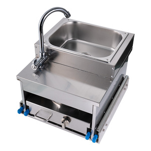 Cocina a Gas Extraíble de Gran Venta <span class=keywords><strong>para</strong></span> RV con Fregadero Combinado Cocina y Fregadero <span class=keywords><strong>para</strong></span> Remolque de Viaje Caravana Autocaravana - Product Image 5