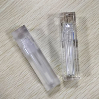 Envase Cosmético de Lujo para Brillo Labial, Cuadrado o Redondo, con Serigrafía Personalizada, Color Personalizado, 4.5 ml, para Rubor