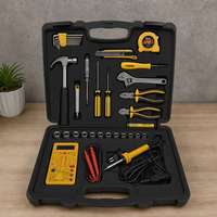Boîte à outils en acier au carbone personnalisée avec adaptateurs pour la réparation automobile, ODM/OEM, boîtier rigide